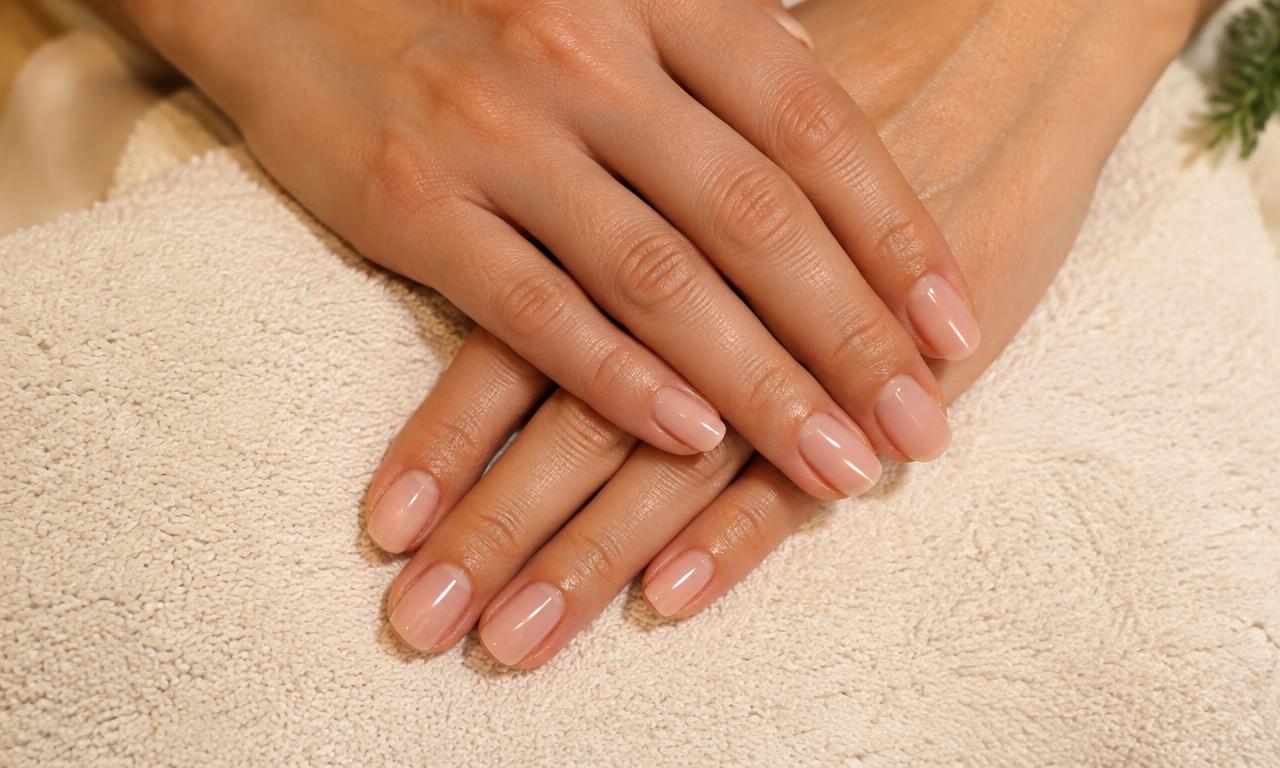 Nails after gel manicure
